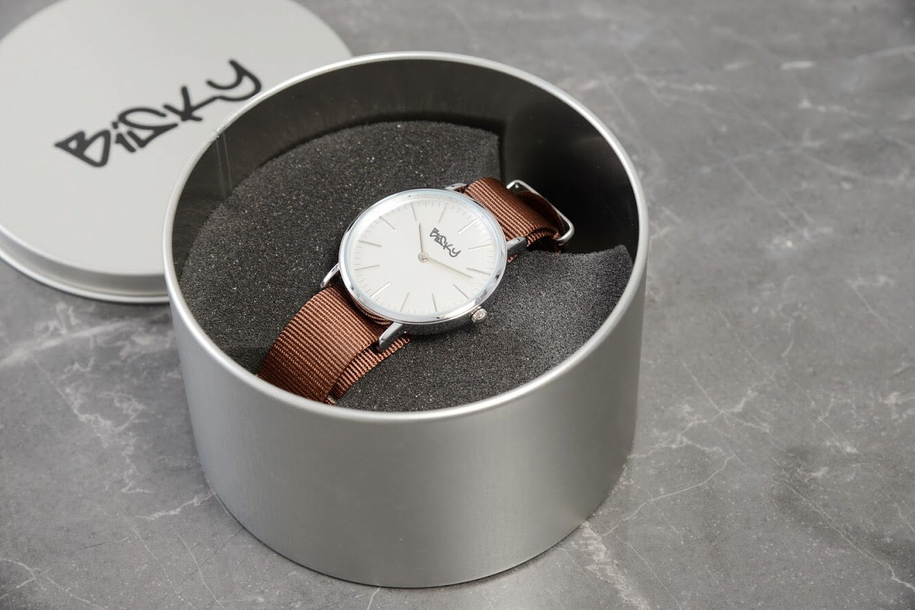 Orologio brown BISKY